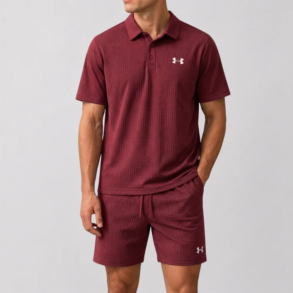Polohemd und Hose im Set