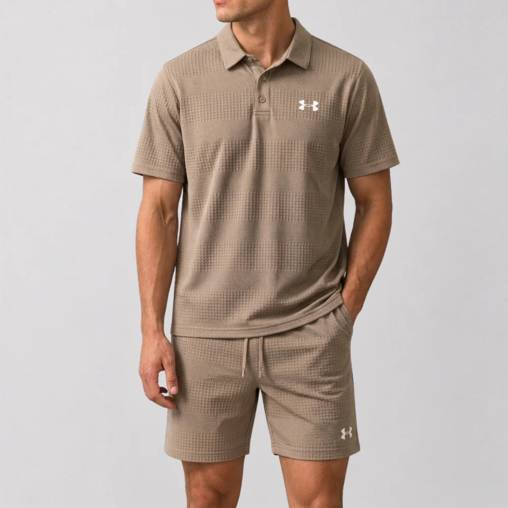 Polohemd und Hose im Set