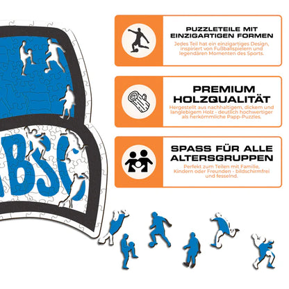 Hertha BSC® Logo - Holzpuzzle
