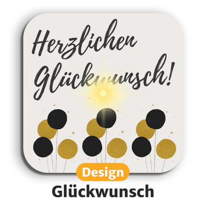 Exklusive LED-Untersetzer – inklusive kostenloser Ersatzbatterien