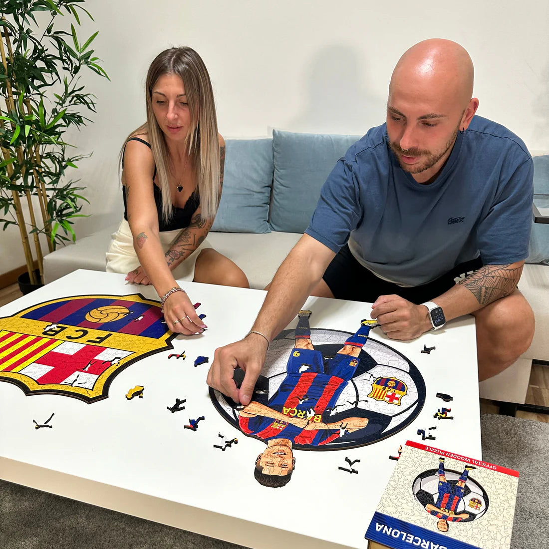 Robert Lewandowski - Holzpuzzle