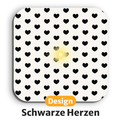 Exklusive LED-Untersetzer – inklusive kostenloser Ersatzbatterien