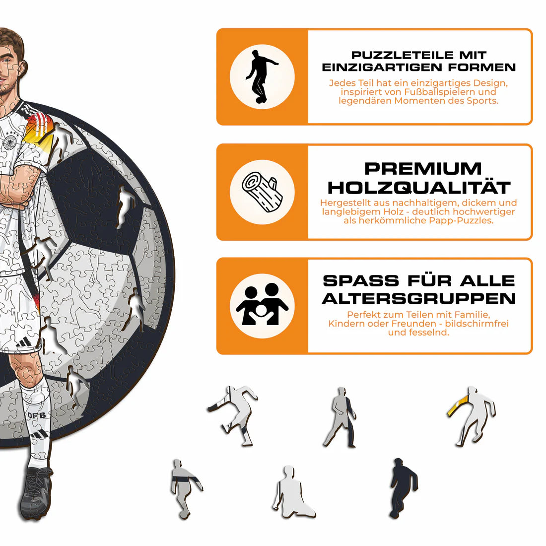 Kai Havertz - Holzpuzzle