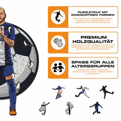 Neymar Jr. - Holzpuzzle